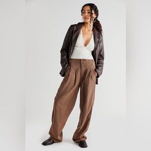 New without tags Free People Thin Line Straight Chino Pants Sz 6